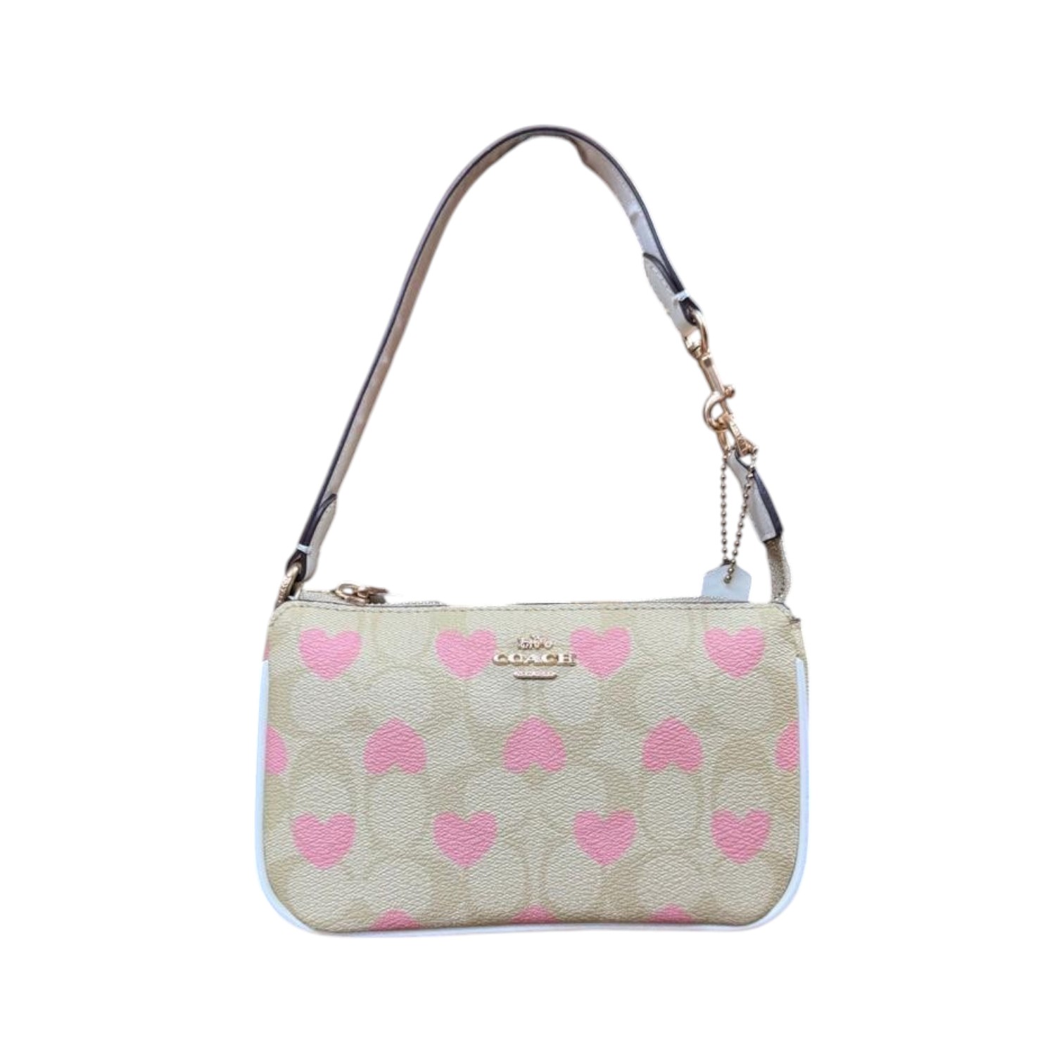 Coach Nolita 19 heart 01 کیف دستی زنانه کوچ مدل Nolita 19 طرح قلب - تصویر 1