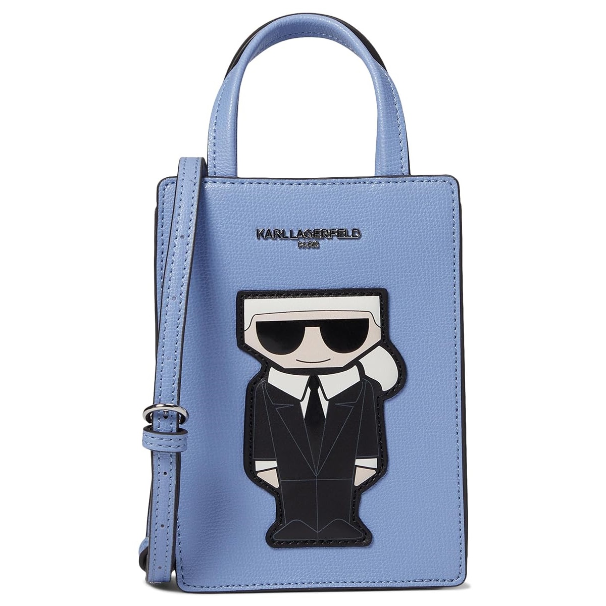 Karl Lagerfeld Paris Women's Maybelle Crossbody 3-01 کیف کارل لاگرفلد آبی