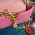 کیف صورتی زنانه LV